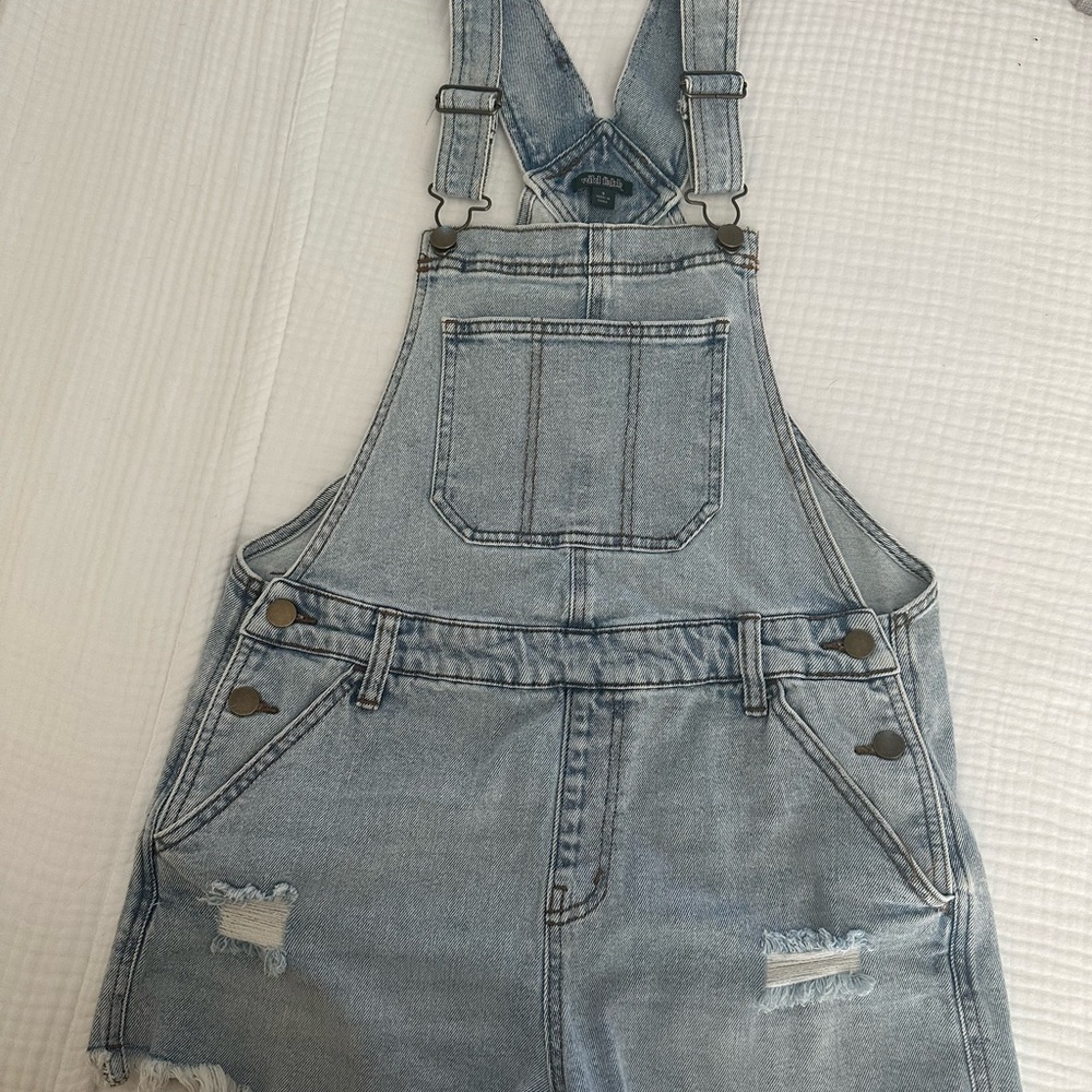 Wild Fable Light Blue Denim Overalls